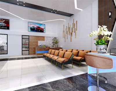 合肥汽車4s店設計分享:眾泰4s汽車設計效果